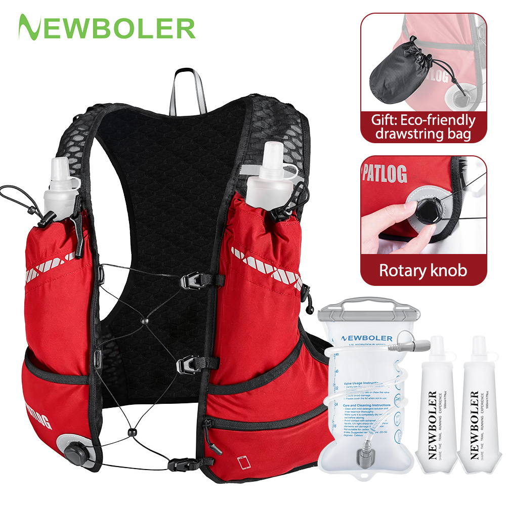 Cycling Commute Backpack - Zaino NEWBOLER per Trail Running, Ultraleggero,