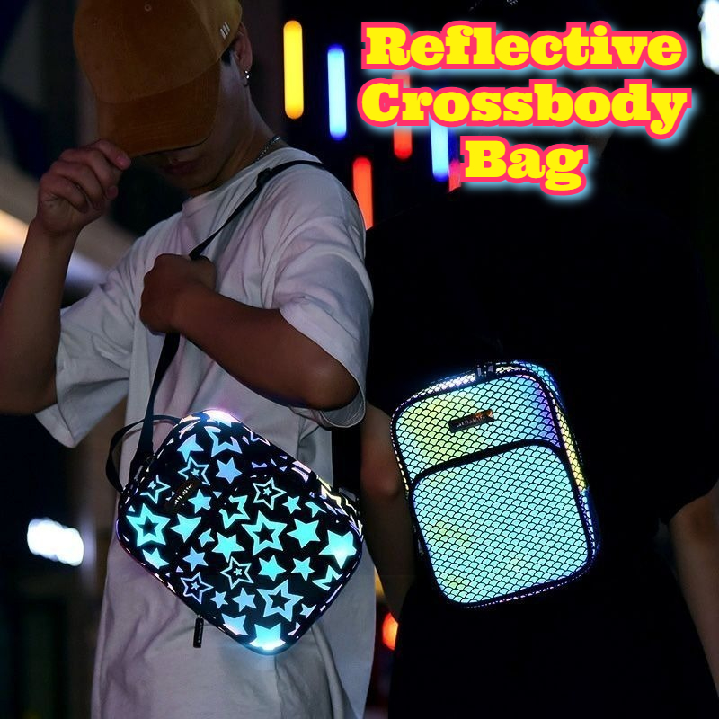 Cycling Commute Backpack - Borsa a tracolla riflettente Borsa a