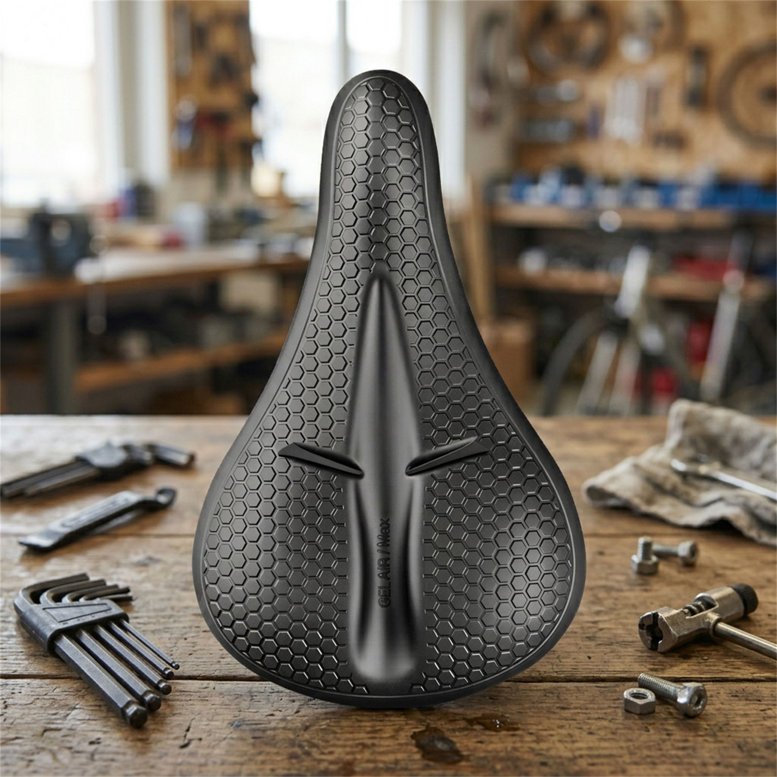 Cycling Commute - Coprisella per bicicletta in silicone ispessito,