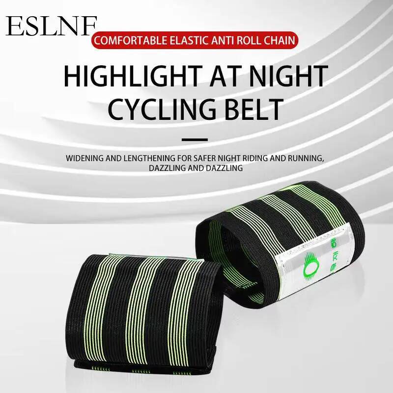 Cycling Commute - Cinturini Riflettenti Universali ESLNF per Bicicletta,