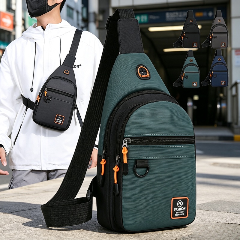 Cycling Commute Backpack - Borsa a Tracolla Impermeabile da Uomo