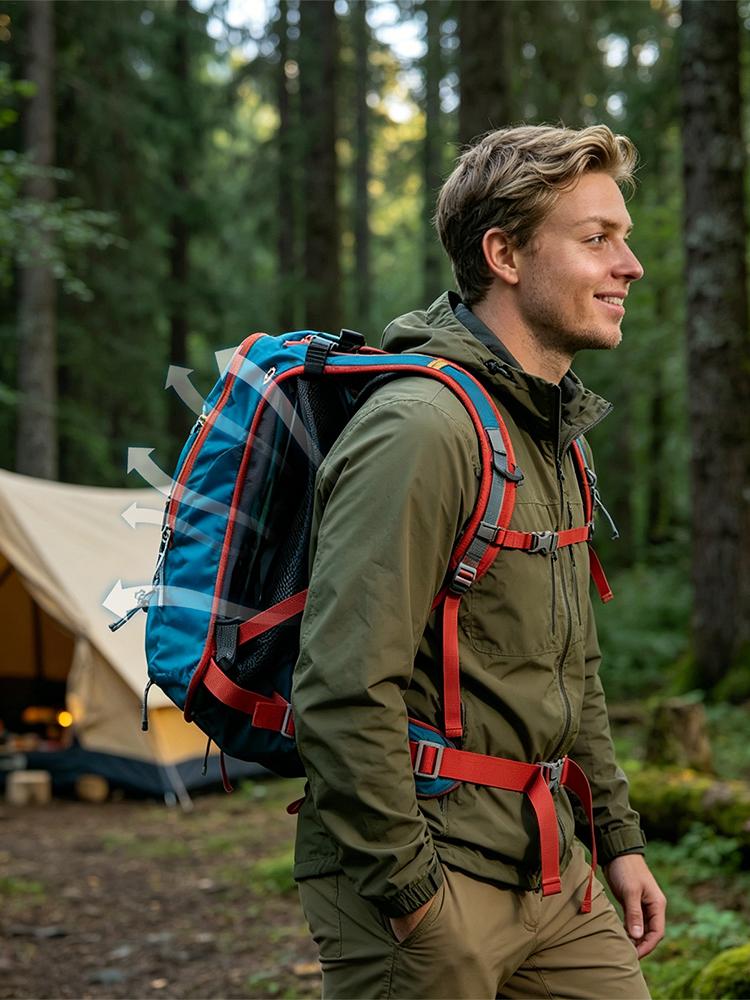 Cuscino di ventilazione per za - Cycling Commute Backpack recensione e prezzo