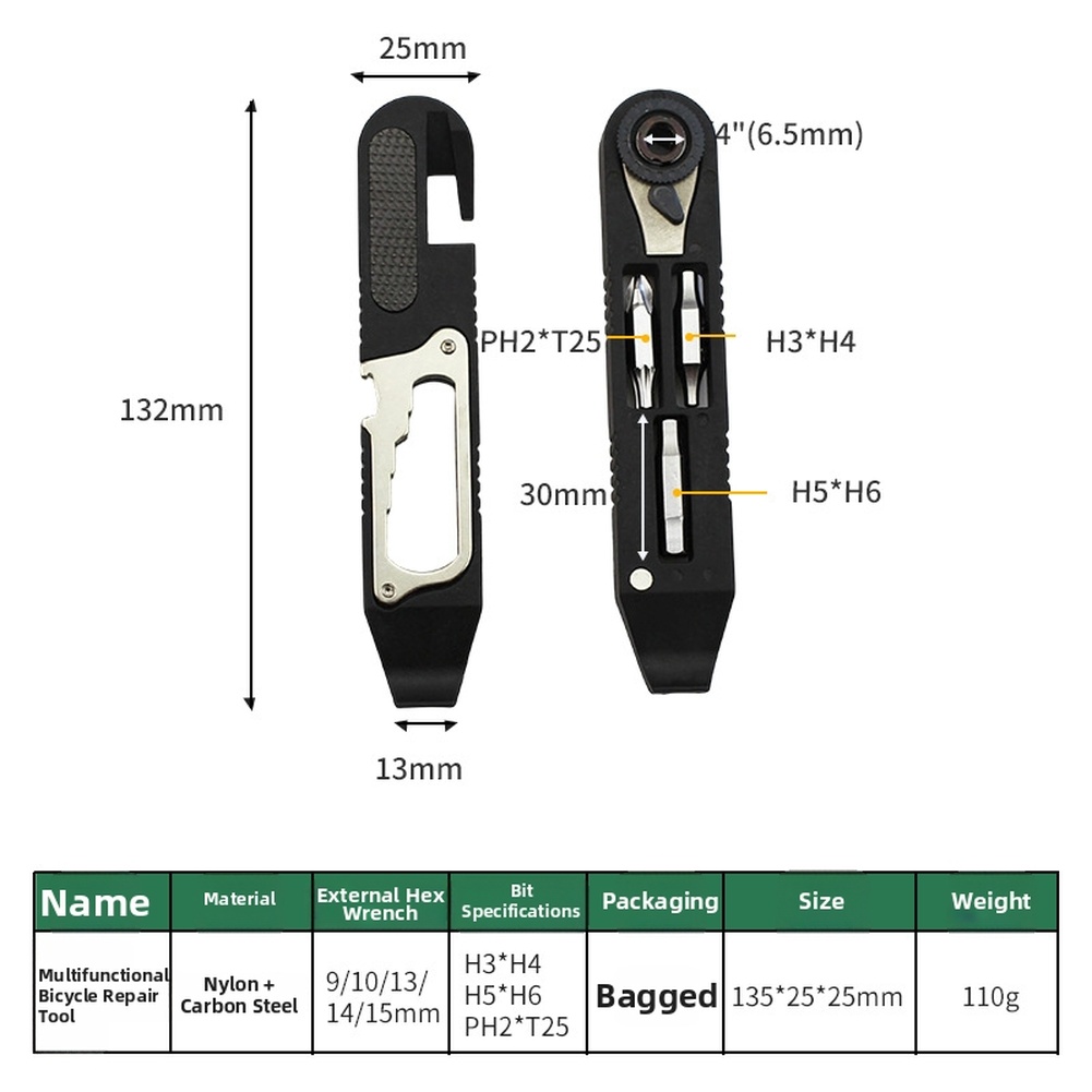 Kit di Attrezzi per Bicicletta - Cycling Commute recensione e prezzo