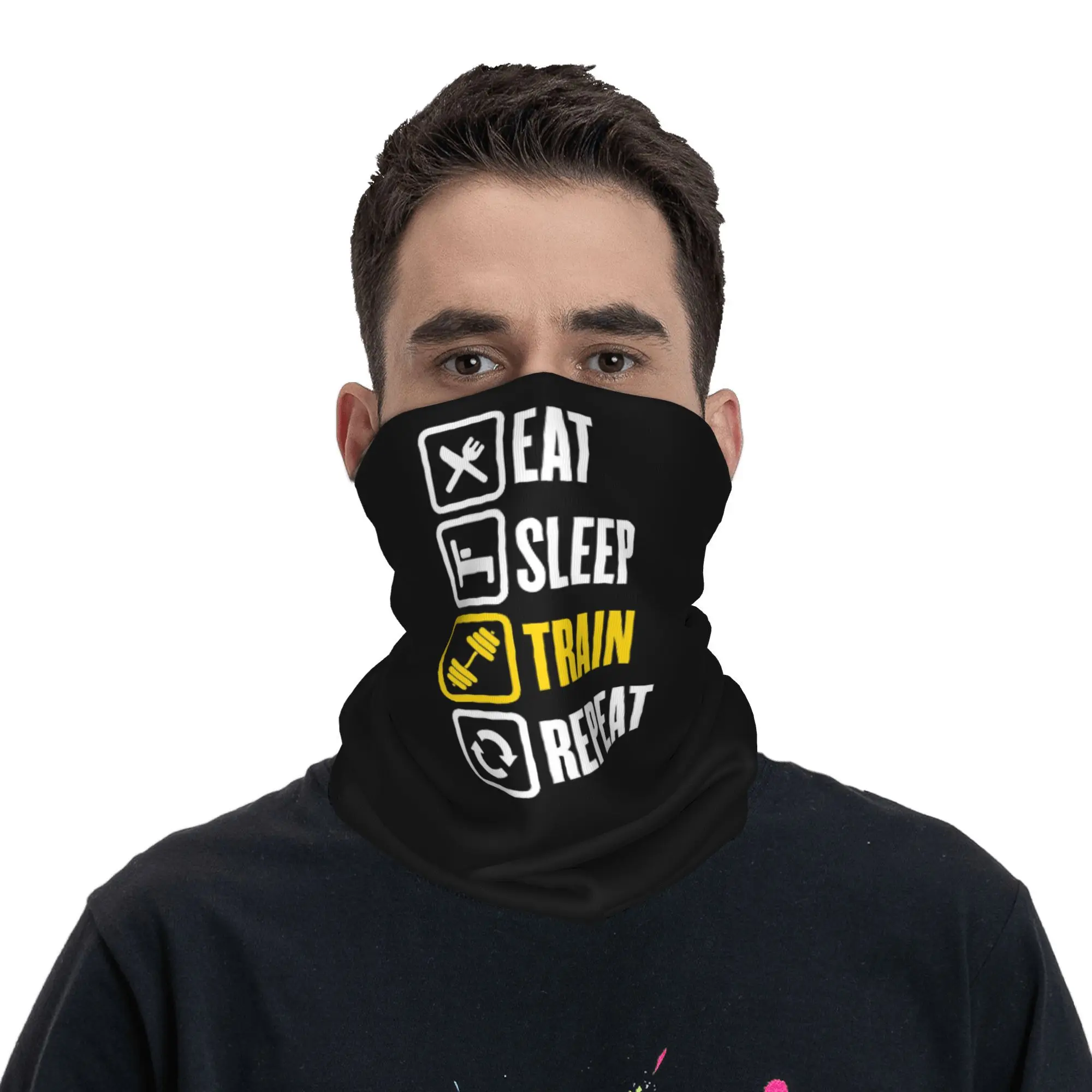 Eat Sleep Train Ripeti Palestr - Cycling Quote recensione e prezzo