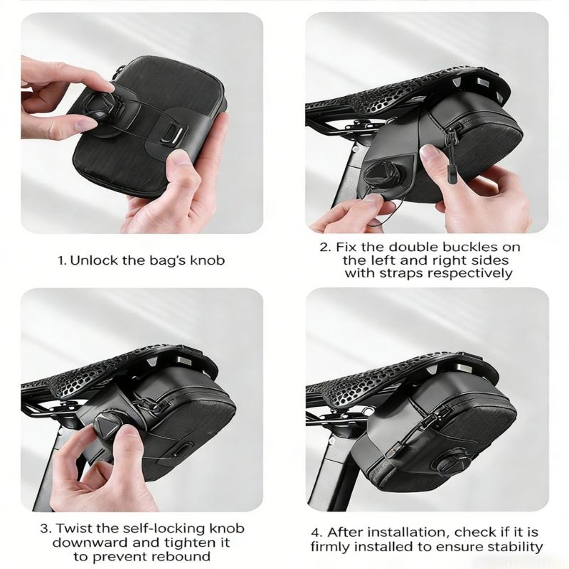 U2JB Borsa da sella per bicicl - Saddle Bag Under Seat recensione e prezzo
