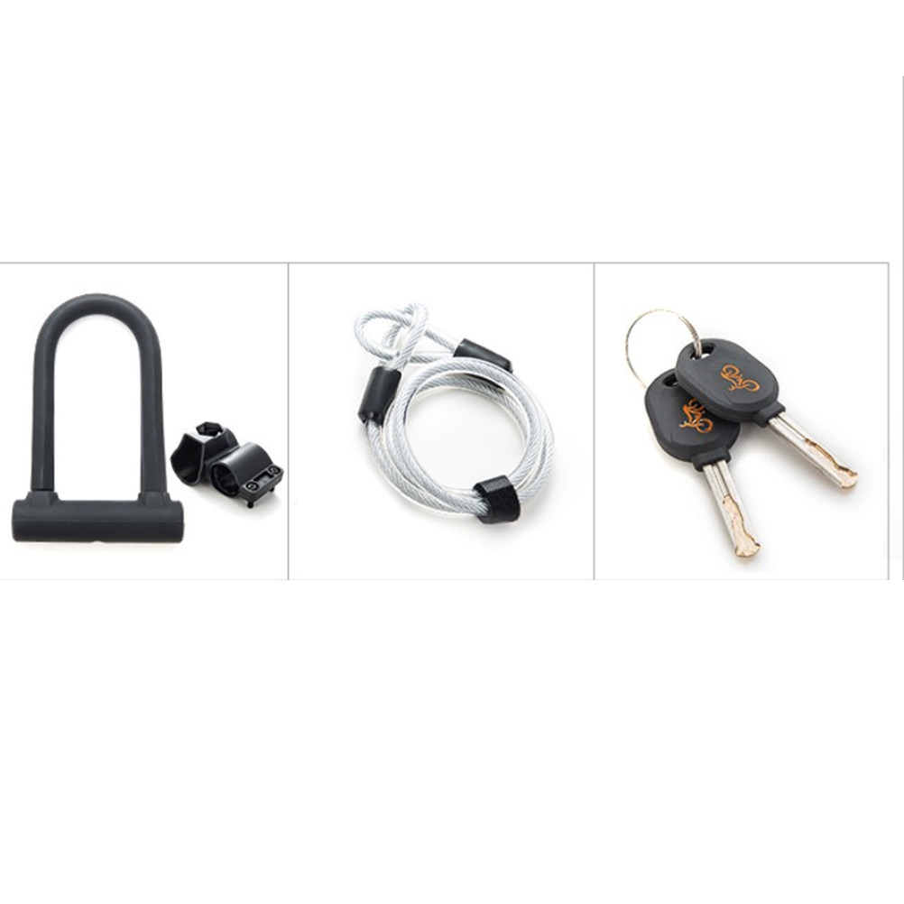 Lucchetto a U Nero Resistente  - U Lock Heavy Duty recensione e prezzo
