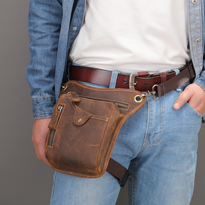 Marsupio vintage in pelle Pu B - Cycling Commute Bag recensione e prezzo