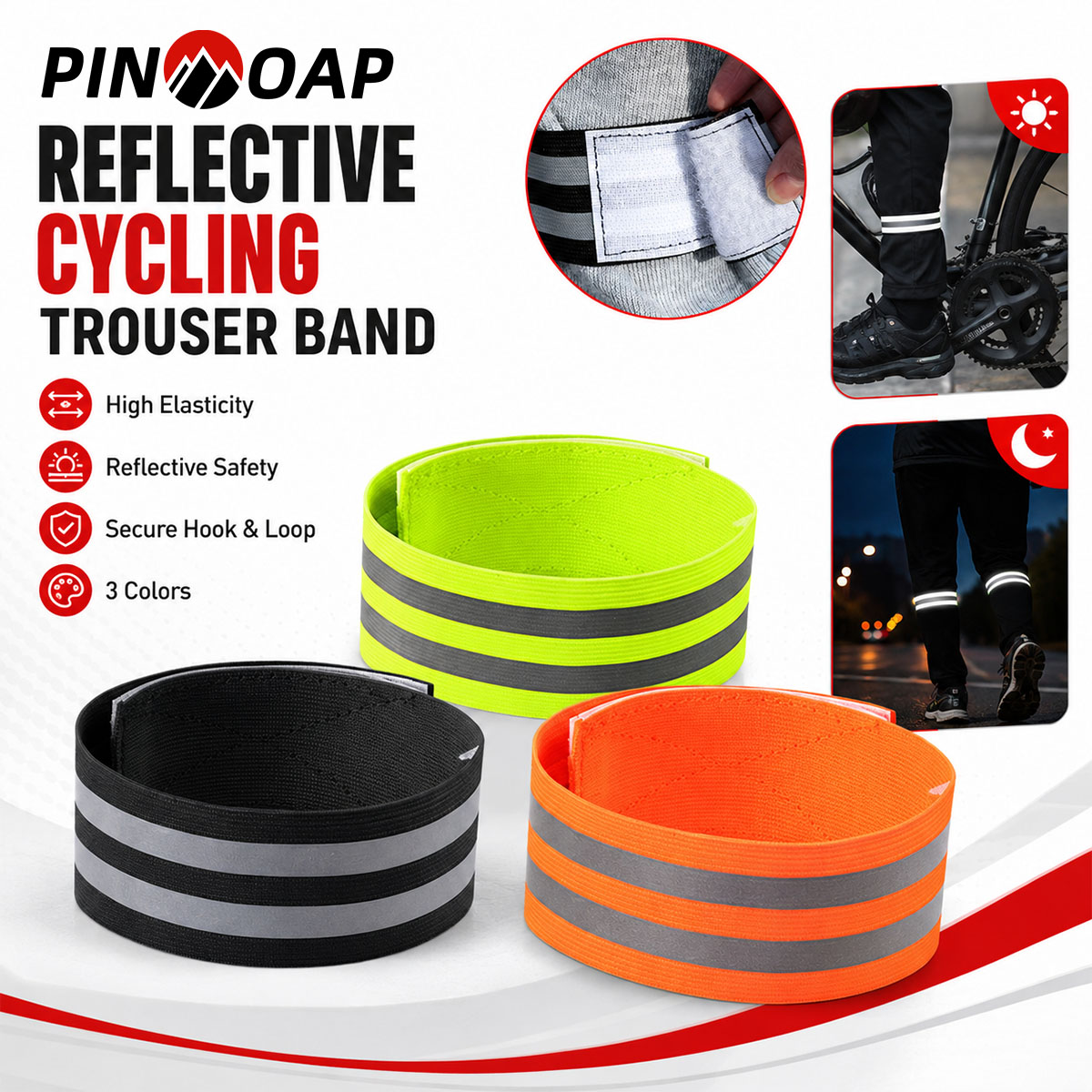 PINMOAP 1/2PCS Fascia per Pant - Cycling Commute Gear recensione e prezzo